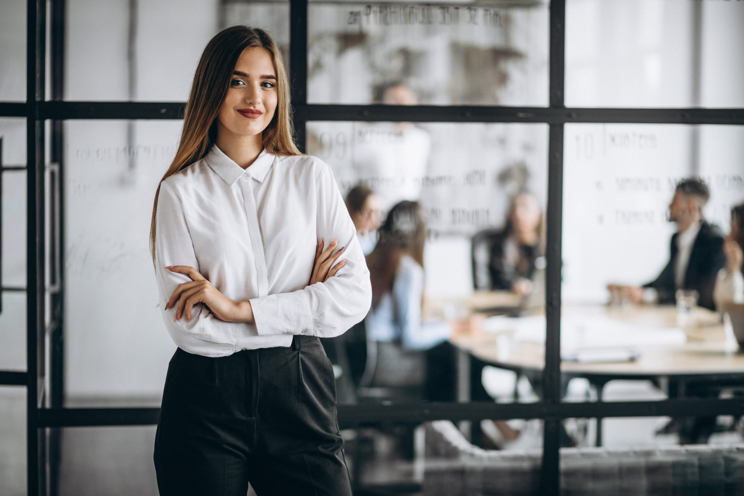 Executive business woman in an office